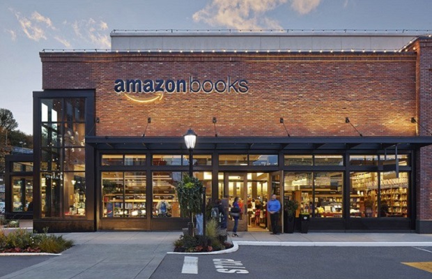 Amazon opens first physical book store