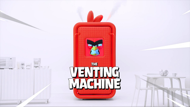 Angry Birds launches 'venting machine' stunt in New York for 10th anniversary