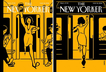 The New Yorker magazine presents an augmented reality cover