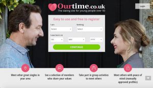OurTime (OurTime.com) | Ourtime, Single, Online dat…
