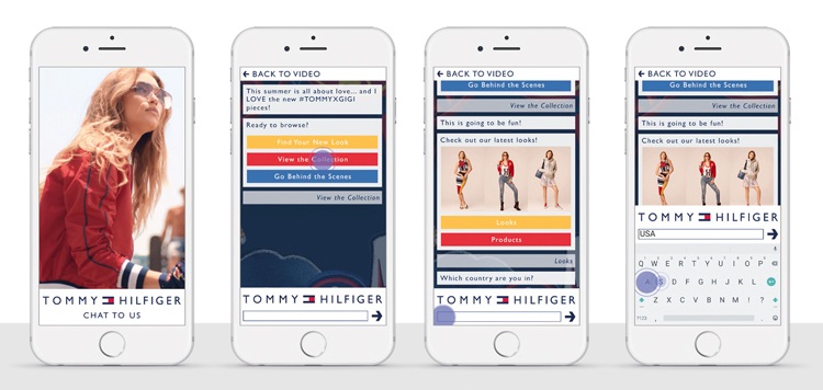 Tommy Hilfiger debuts world's video chatbot - Netimperative