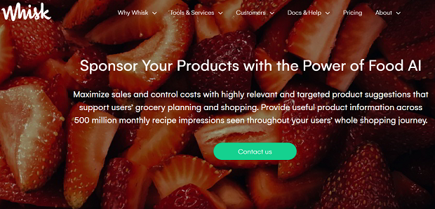 Whisk launches AI-Powered sponsored product platform for CPG brands