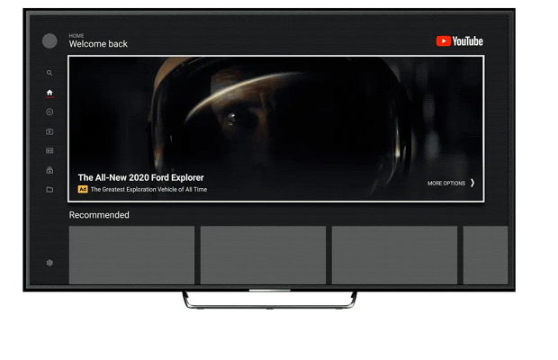 YouTube takes masthead ads to TV screens