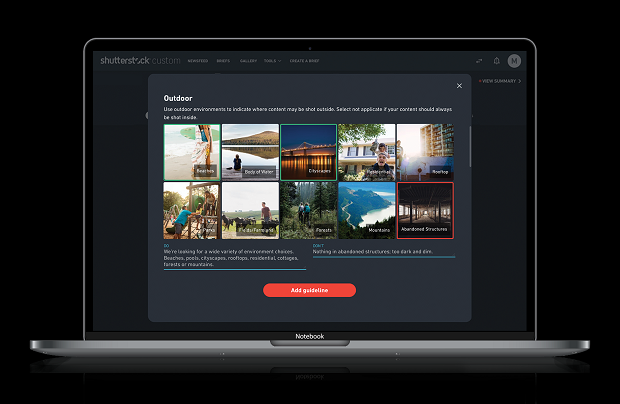 New Shutterstock tool ‘Smart brief’ speeds up creative ad process