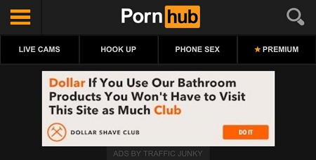 Unilever vows no more ads on Pornhub after Dollar Shave Club controversy