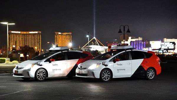 Yandex demos self-driving car at CES