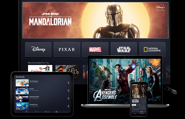 Disney+ goes live across Europe as online viewing figures surge amid lockdown