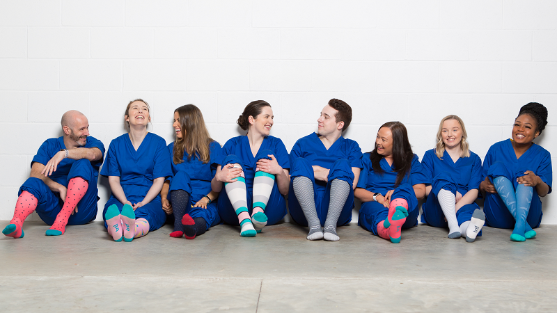 Online retailer donates 5,000 compression socks to help Scotland’s nurses fight fatigue