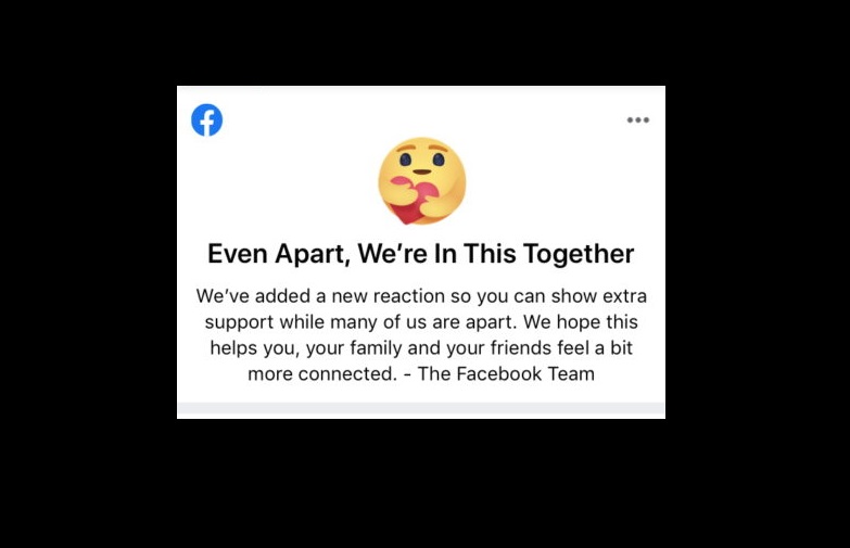 Facebook gets a seventh reaction emoji: New 'Care' icon shows support  during pandemic - Netimperative