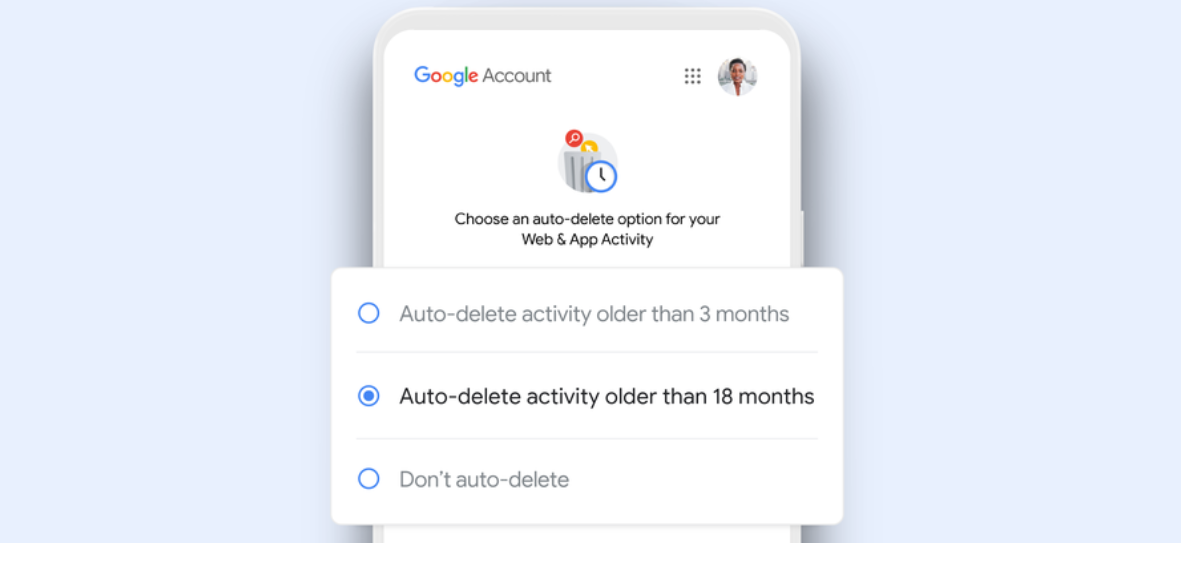 Google to automatically delete search and location data