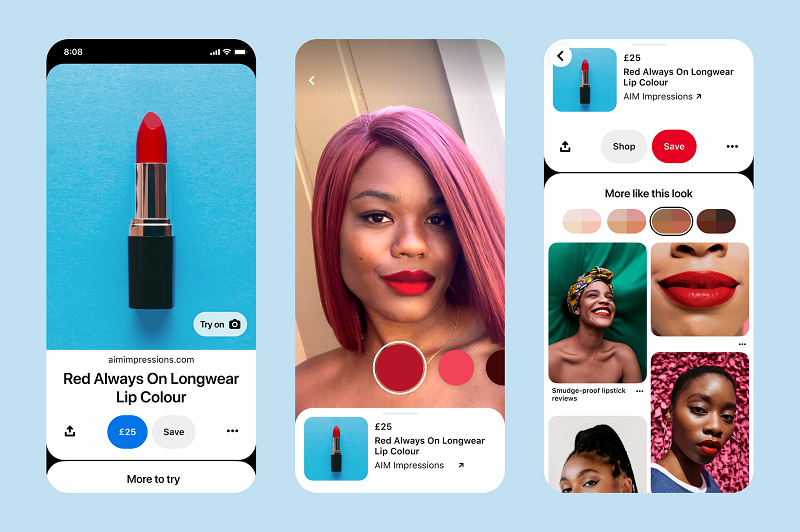 Fashion and beauty trends: Pinterest data shows rise in personalised beauty searches