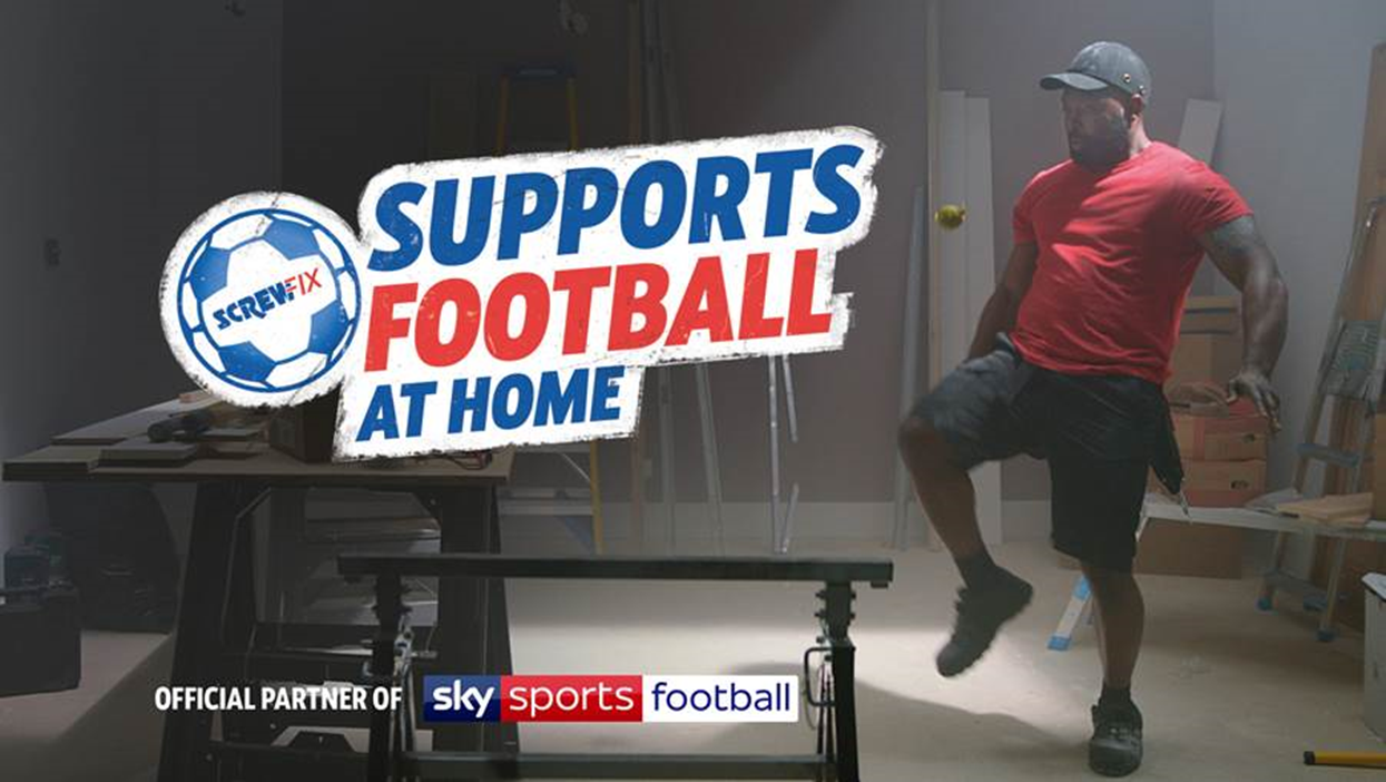 Screwfix continues to be the ‘Official Partner of Sky Sports Football’