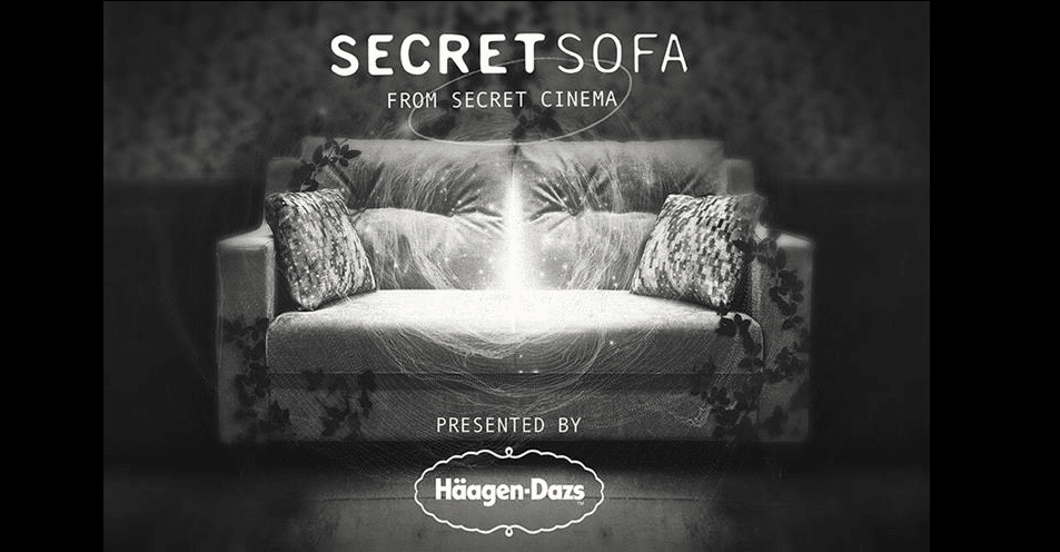 Häagen-Dazs runs influencer campaign #HaagIndoors for Secret Sofa