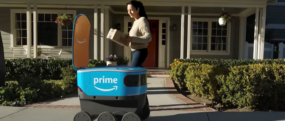 Amazon plans self driving delivery boxes for UK market