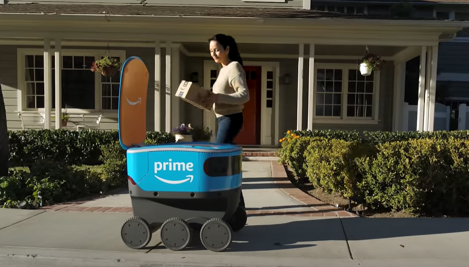 Amazon plans self driving delivery boxes for UK market