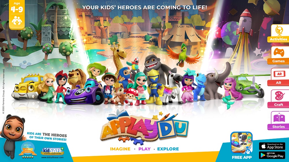Kinder partners Gameloft to bring toys to life with AR app Applaydu