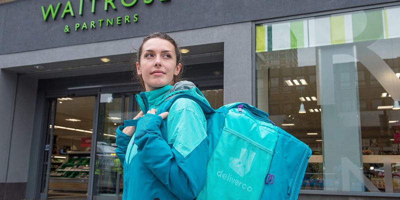 Waitrose partners Deliveroo for super fast grocery delivery