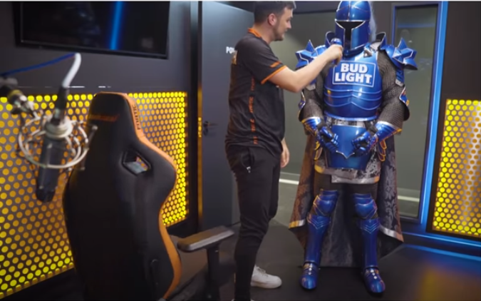 Bud Light resurrects the ‘Bud Knight’ in new esports partnership