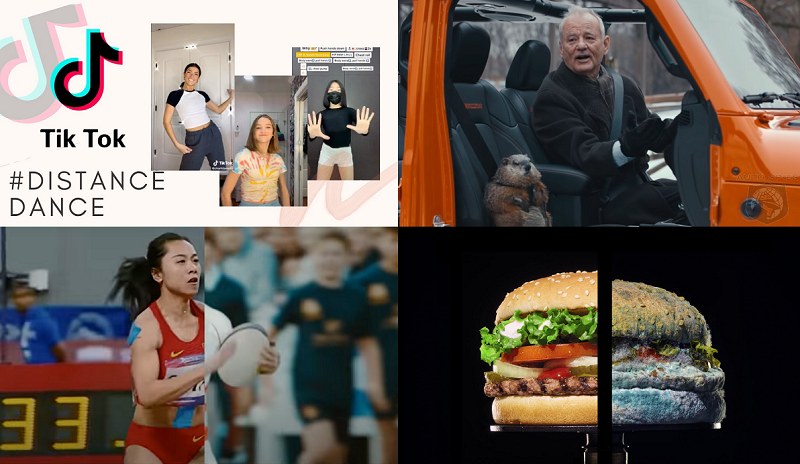 Top 20 video ads of 2020: TikTok dances, sports mashups and mouldy Whoppers