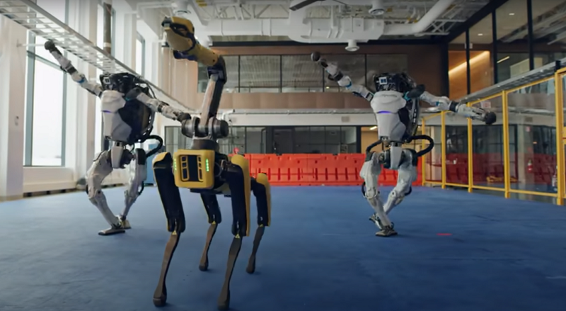 The Boston Dynamics robots are surprisingly good dancers