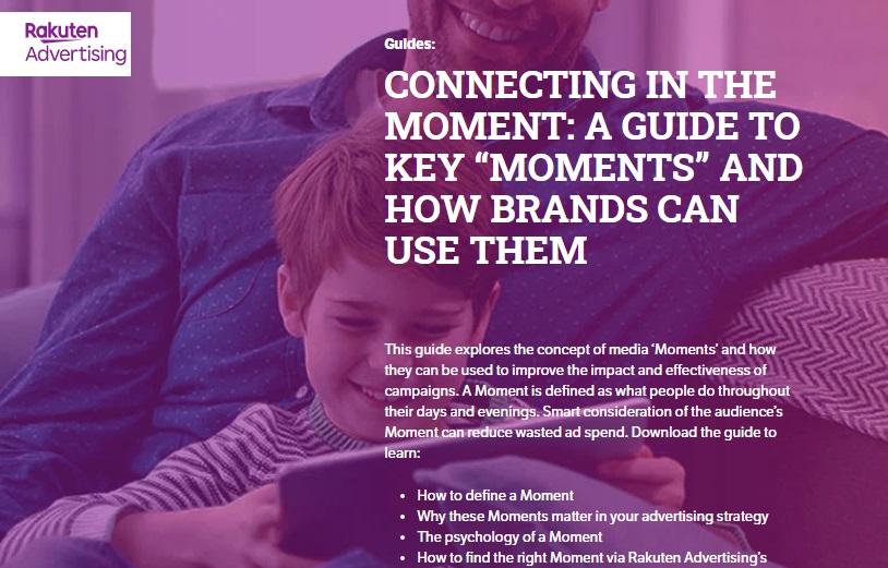 Rakuten Advertising has launched a new campaign “Connect in the Moment” that aims to address the importance for advertisers to understand their customers and audiences beyond data points and target the right people at the right time and avoid wasted ad spend.