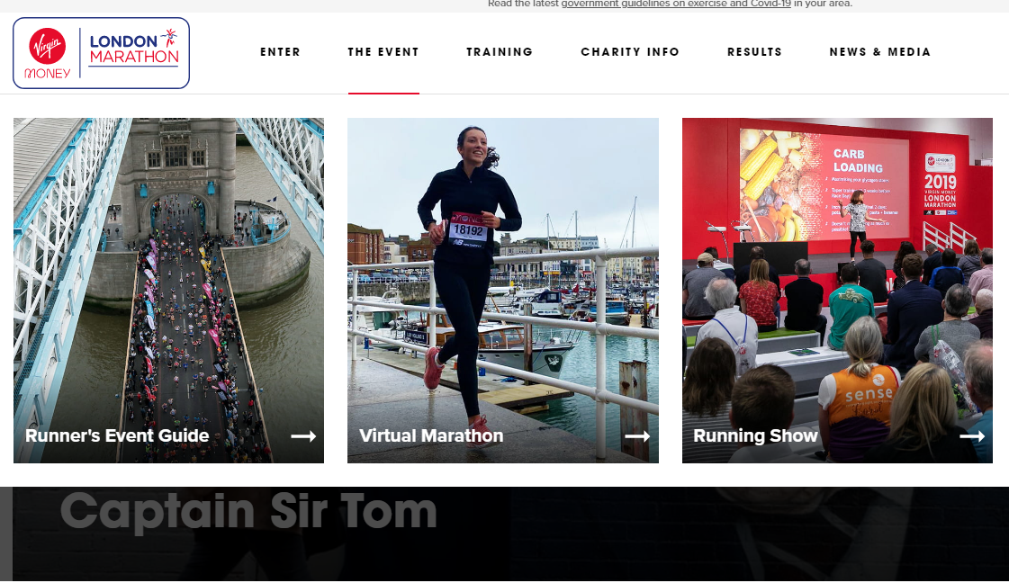 London Marathon revamps brand with new website