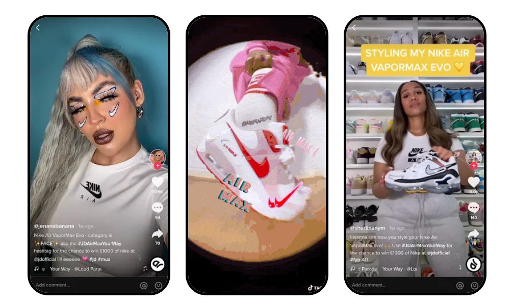 OK COOL launches TikTok Studio: Nike and JD Sports first to sign up
