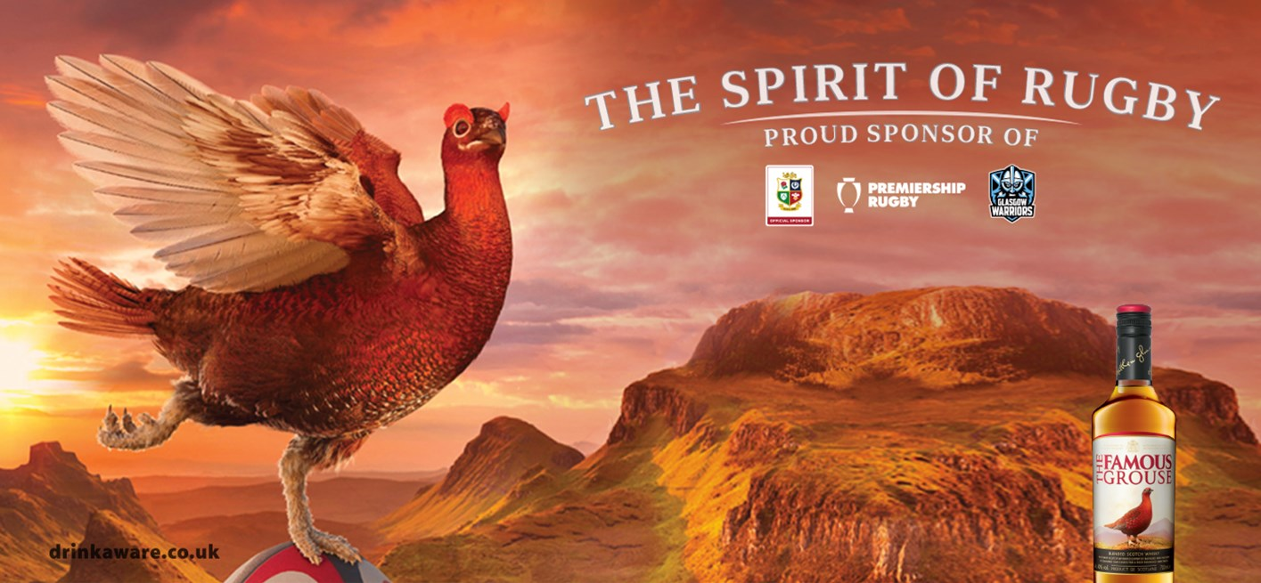 The Famous Grouse expands ‘The Spirit of Rugby’ campaign