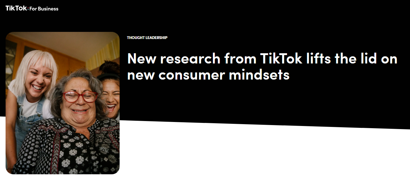 ‘Mindset over age’: TikTok research uncovers new consumer groups for modern era