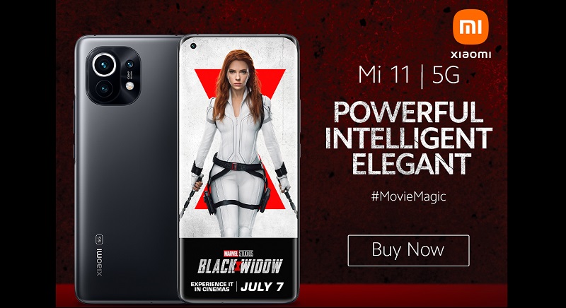 Technology giant Xiaomi has teamed up with Marvel Studios with a cross-promotional campaign for the upcoming film Black Widow, coming to cinemas and Disney+ users with premier access on Friday July 9.